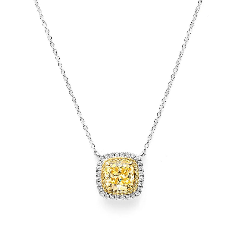 Sterling Silver 0.80ctw Diamond Pendant Necklace for Women