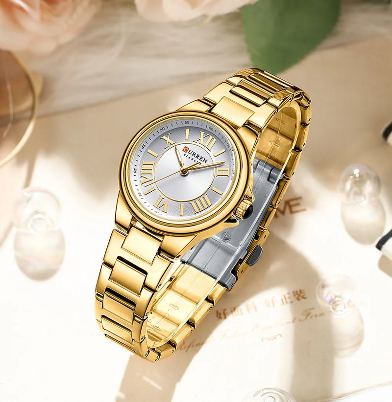 Stainless Steel Quartz Watch for Women.