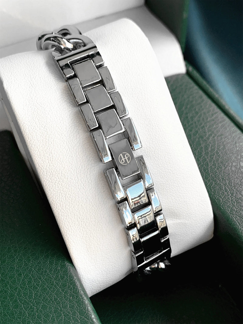 Elegant Diamond Stainless Steel Waterproof Wristwatch for Women