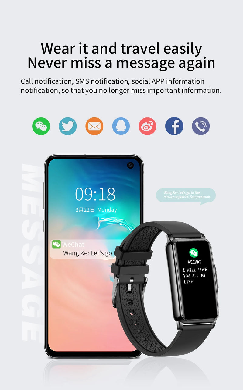 Smart Watch for Men and Women with Bluetooth, Music, Fitness & Sleep Monitoring