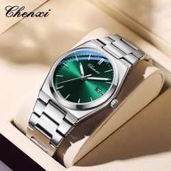 Stainless Steel Quartz Casual Sport Military Watch for Men