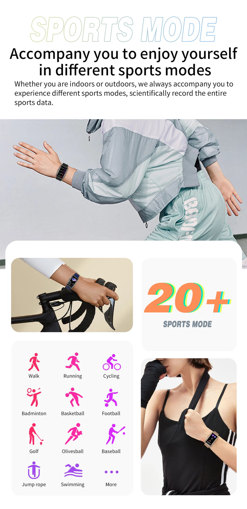 Smart Watch for Men and Women with Bluetooth, Music, Fitness & Sleep Monitoring