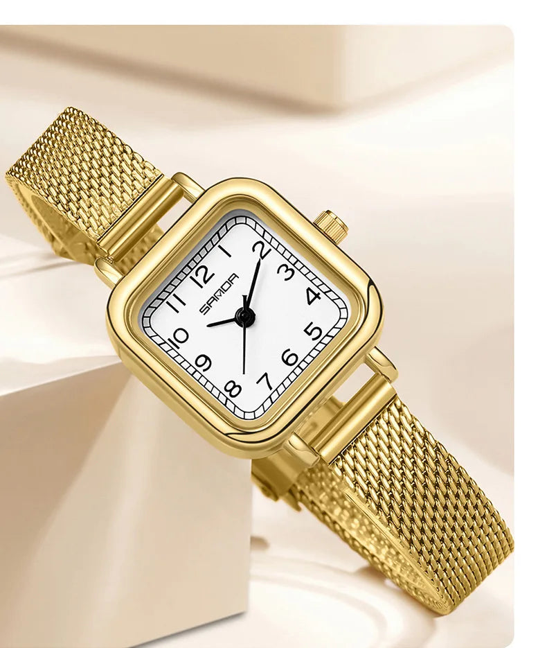 Stainless Steel Quartz Watch for Women