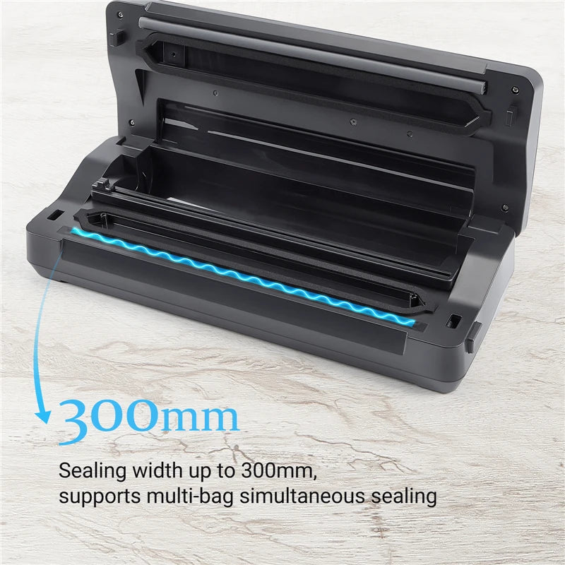 Plastic Bag Vacuum Sealer with Dry/Moist/Pulse/Canister Modes