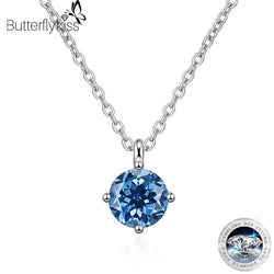 S925 Silver Moissanite Halo Pendant for Women