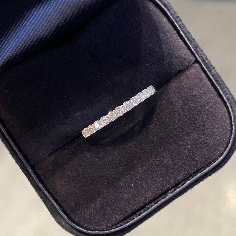 White Gold and Diamond Engagement Ring for Women