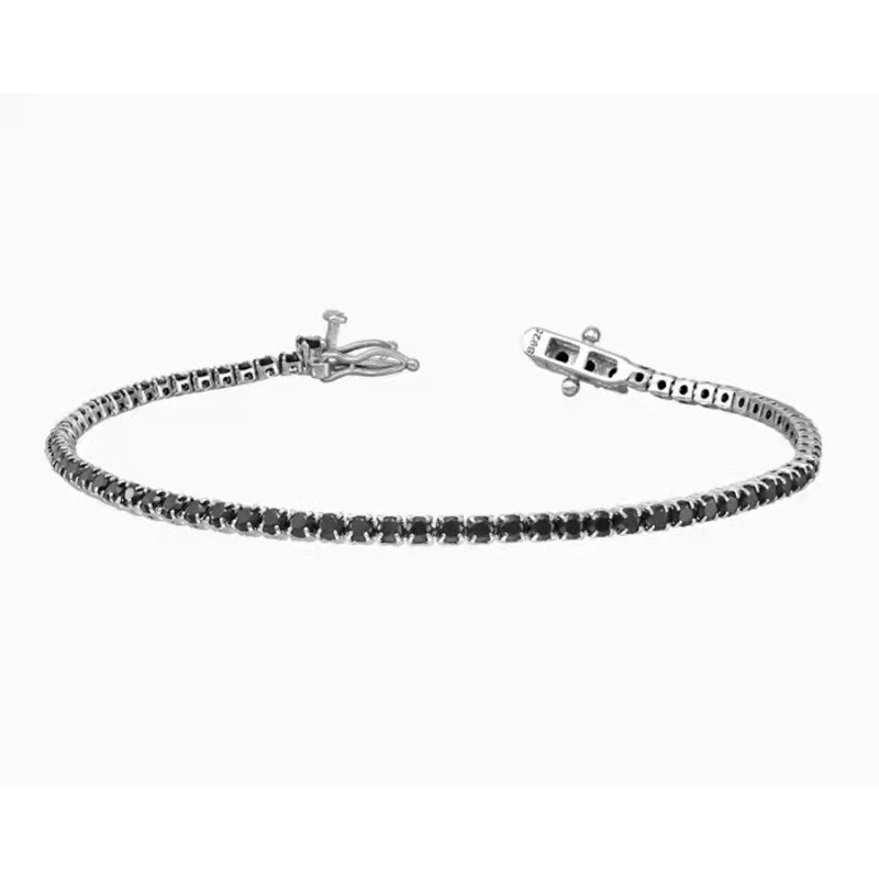 925 Sterling Silver Cubic Zirconia Tennis Bracelet for Women.