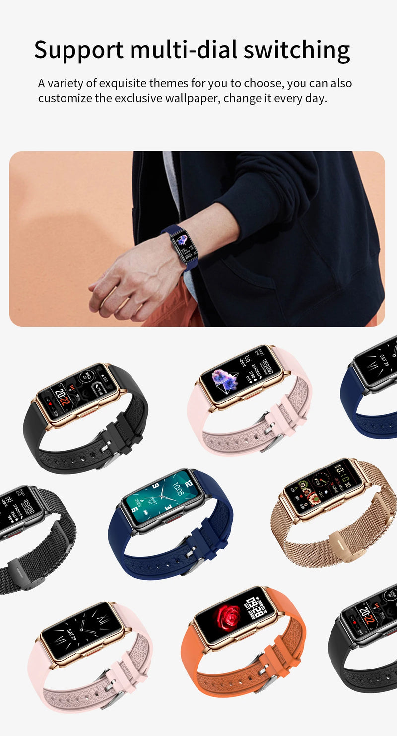 Smart Watch for Men and Women with Bluetooth, Music, Fitness & Sleep Monitoring