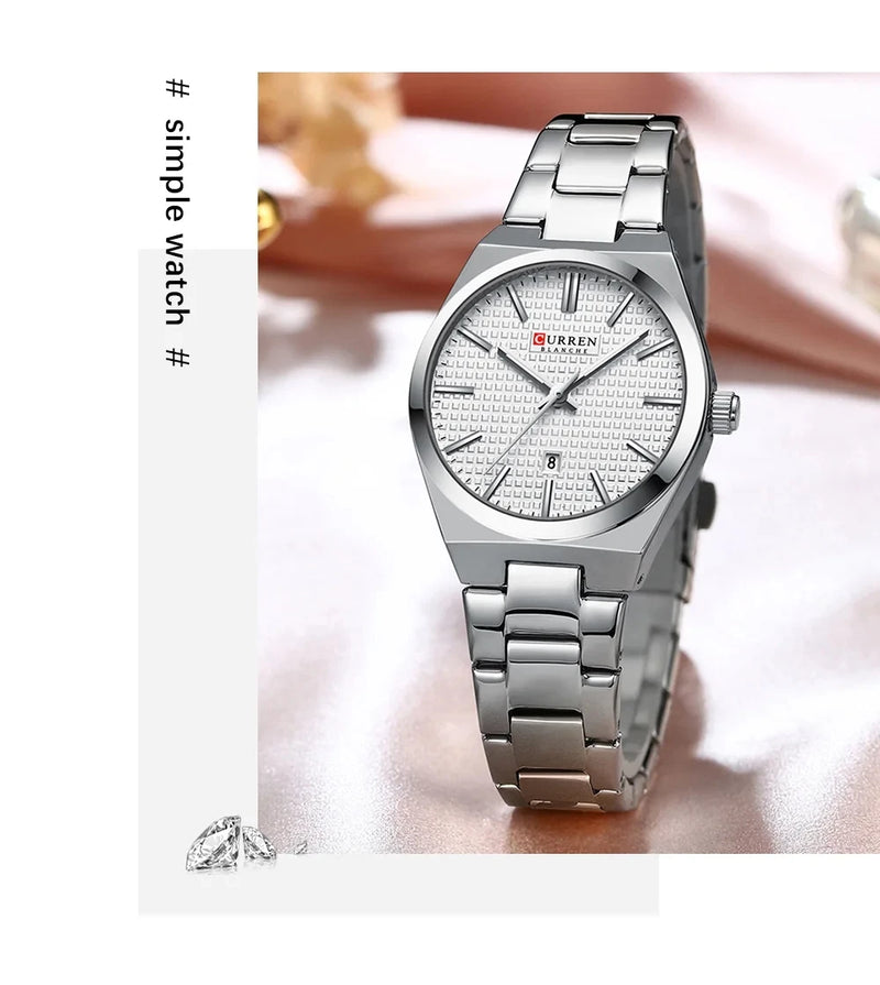 Stainless Steel Elegant Watch for Women