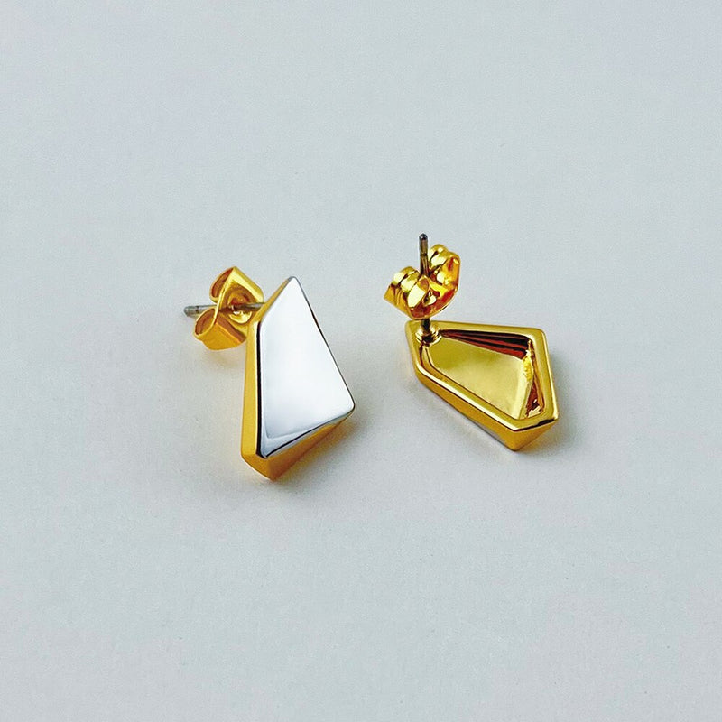 ENFASHION New In Meteorite Earrings For Women Christmas Pendientes Punk Stud Earings Gold Color Fashion Jewelry E221449