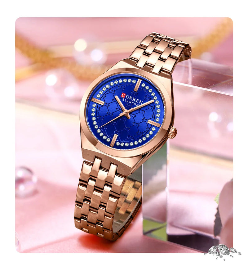 Stainless Steel Quartz Watch for Women