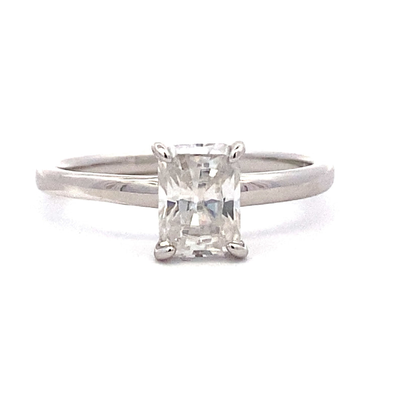 Genuine 1.04ct Moissanite  Sterling Silver