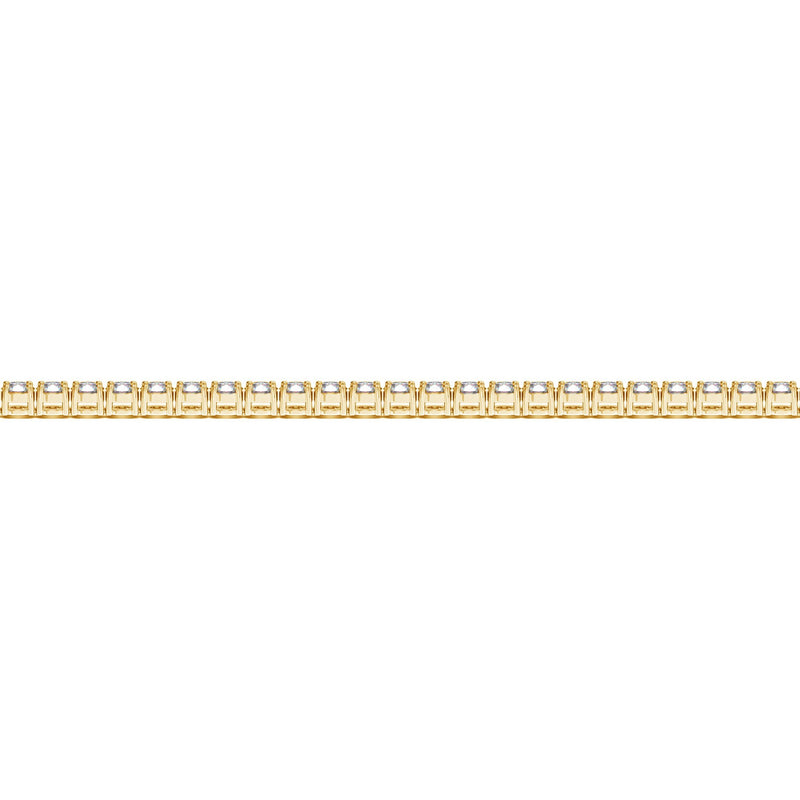 Lab Grown Round Diamond Tennis Bracelet in 14k Yellow Gold (2 cctw F/G  VS2/SI1)