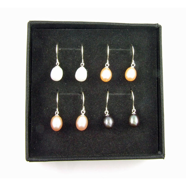 Natural Fresh Water Pearl Jewelry sets Sterling Silver