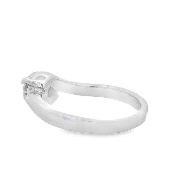 Genuine .86ct Moissanite  Sterling Silver