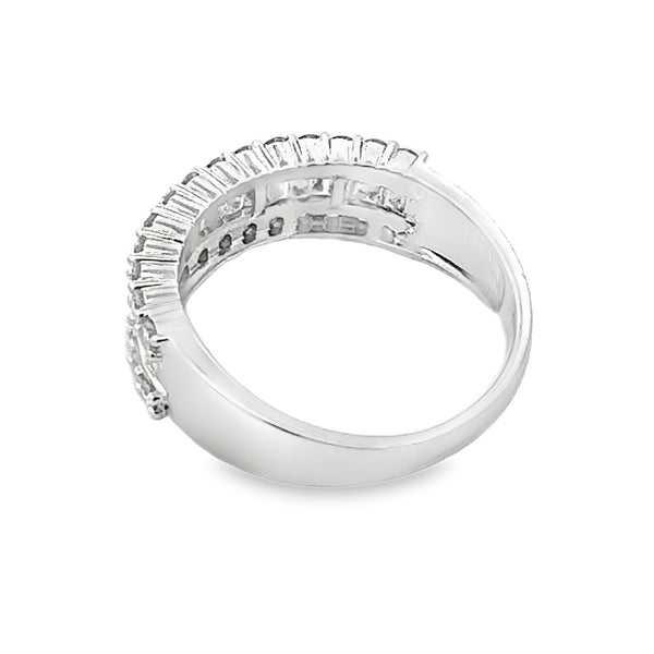 Lab Grown Diamond Wedding Band Ring 10KT White Gold