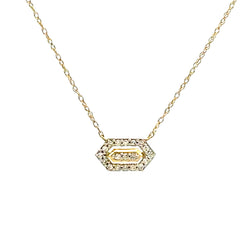 Lab Grown Diamond Fashion Pendants 10KT Yellow Gold