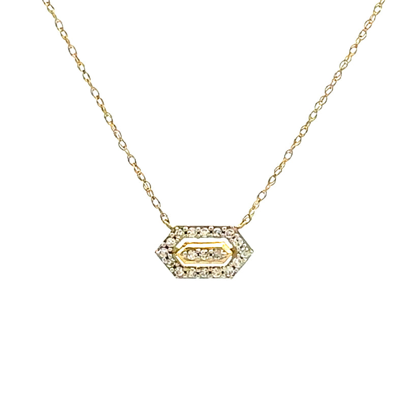 Lab Grown Diamond Fashion Pendants 10KT Yellow Gold