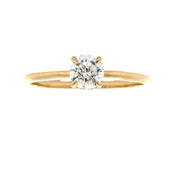 Genuine .50ct Lab Grown Diamond  10KT Yellow Gold