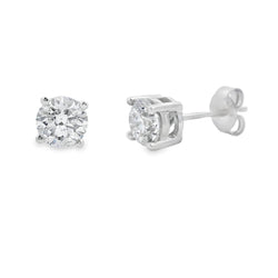 .88ct Lab Grown Diamond Stud Earrings 10KT White Gold