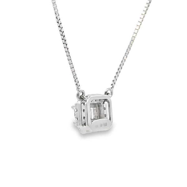 Lab Grown Diamond Fashion Pendants 10KT White Gold