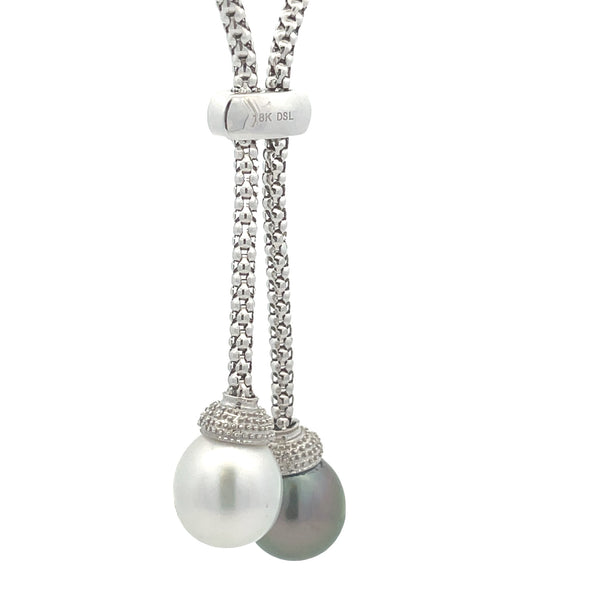 .25ct South Sea Pearl Fashion Pendants 18KT White Gold