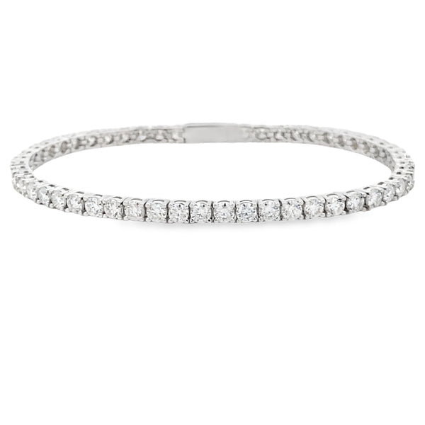 4.50ct Moissanite Tennis Bracelet Sterling Silver