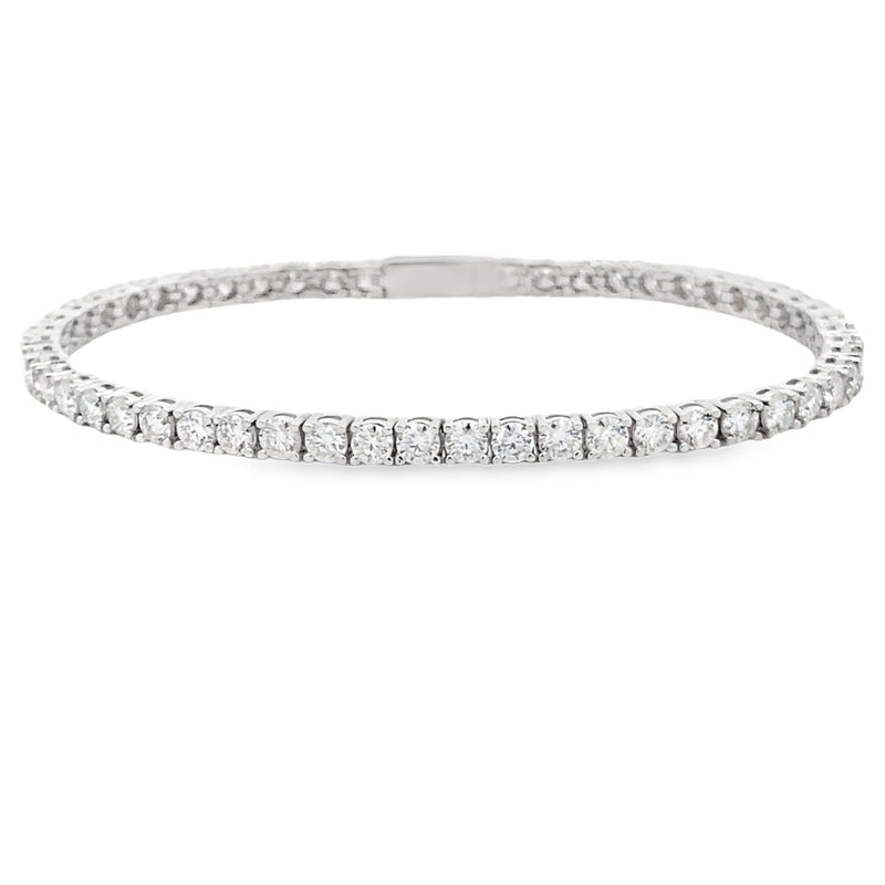 4.50ct Moissanite Tennis Bracelet Sterling Silver