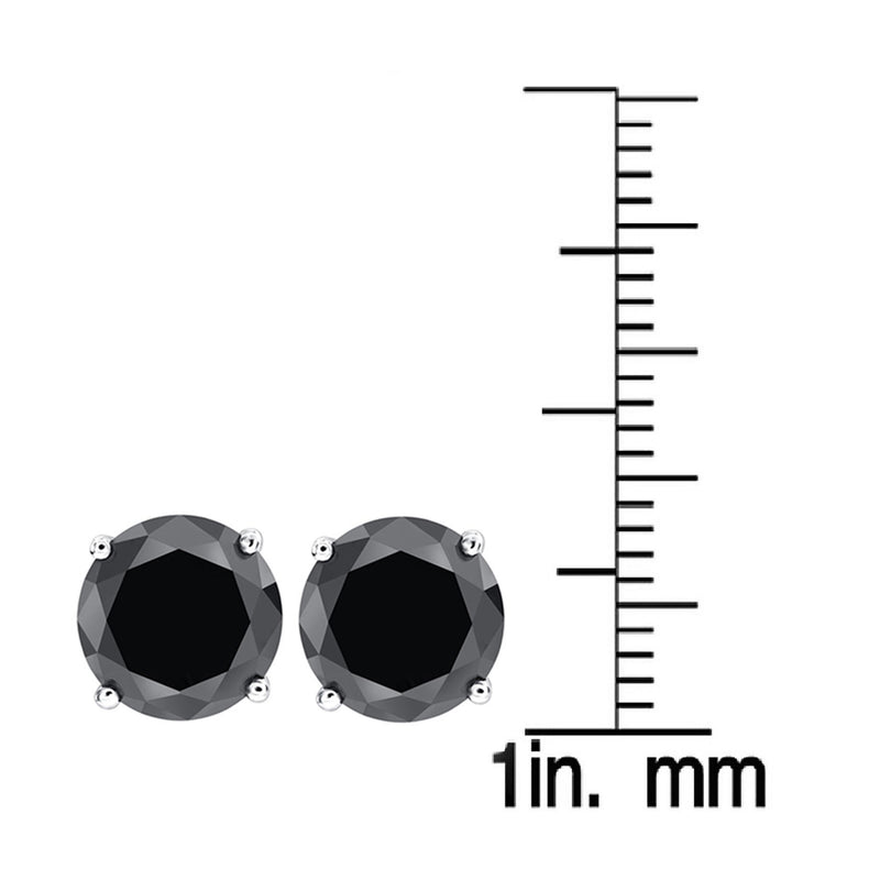 V3 Jewelry Set of Three Sterling Silver Earrings Natural Black Spinel, White Topaz and Cultured Pearl