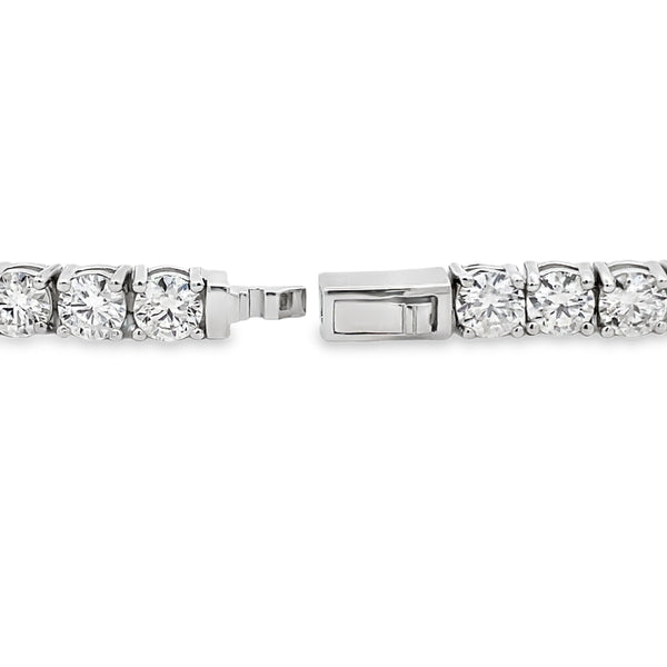 7.75ct Moissanite Tennis Bracelet Sterling Silver