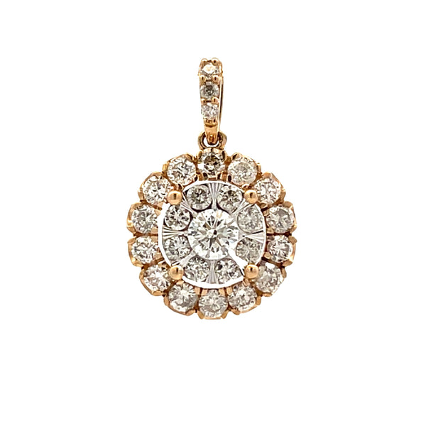 1.00ct Diamond Fashion Pendants 10KT Yellow Gold