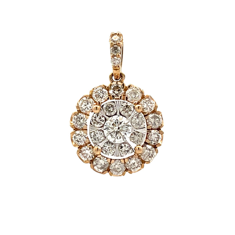 1.00ct Diamond Fashion Pendants 10KT Yellow Gold