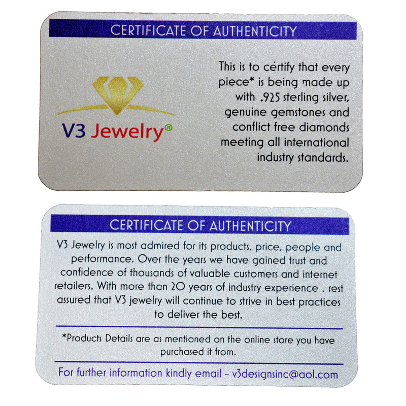 V3 Jewelry 9.50CT Natural Sky Blue Topaz 18k Gold-Plated Teardrop Solitaire Ring
