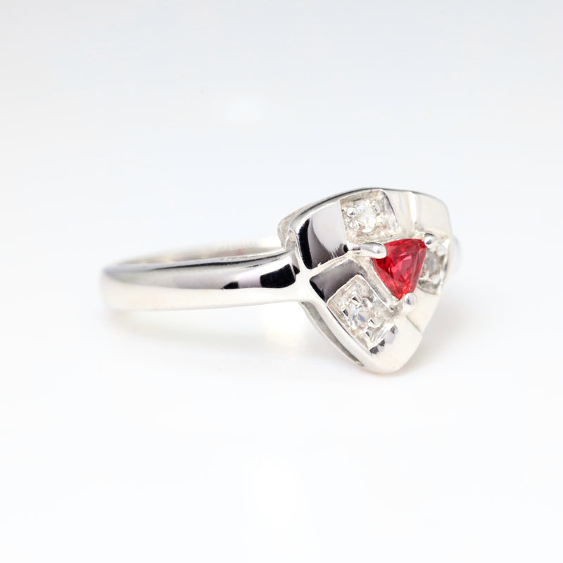 Malawi Ruby Zircon WG Ring