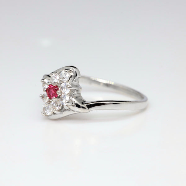 Tanzanian Ruby WG Ring