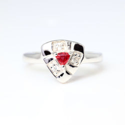 Malawi Ruby Zircon WG Ring