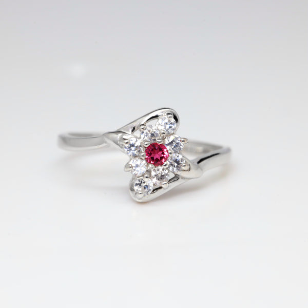 Tanzanian Ruby WG Ring