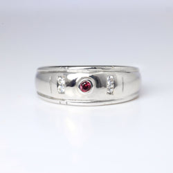 Tanzanian Ruby WG Ring