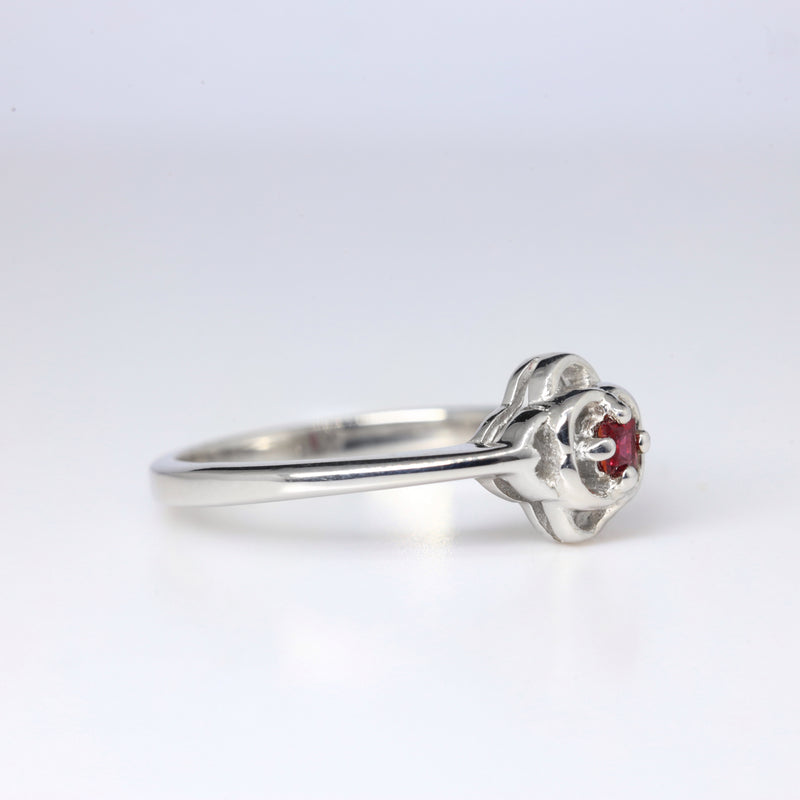 Tanzanian Ruby WG Ring