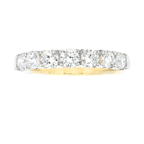 Lab Grown Diamond Wedding Band Ring 10KT Yellow Gold