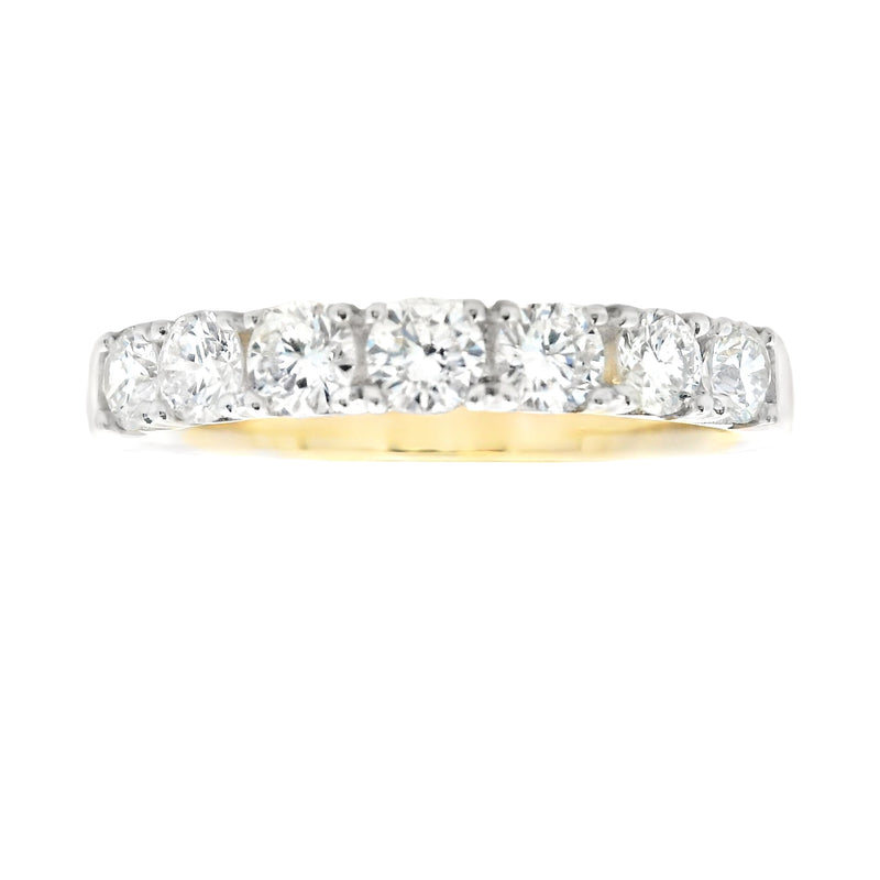 Lab Grown Diamond Wedding Band Ring 10KT Yellow Gold