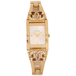 Guess Women's Swarovski Crystal Gold Showpiece