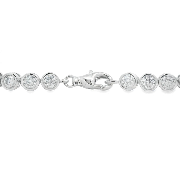 3.50ct Moissanite Tennis Bracelet Sterling Silver