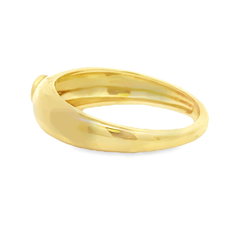 Natural .10ct Diamond Ring 10KT Yellow Gold