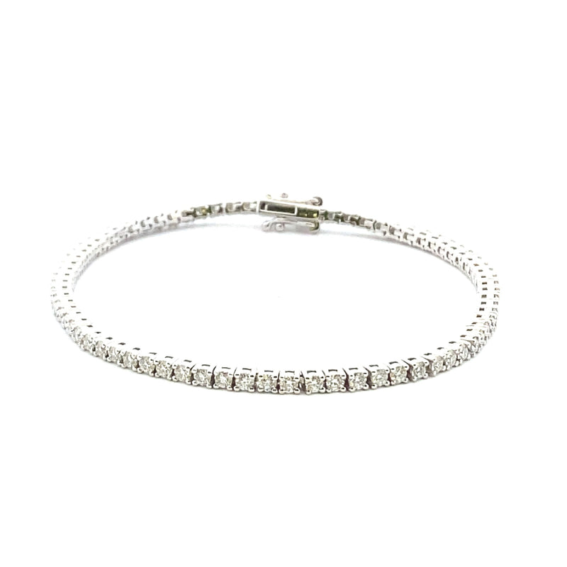 2.00ct Moissanite Tennis Bracelet 10KT White Gold