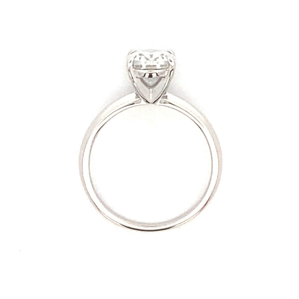Natural 1.76ct Moissanite  Sterling Silver
