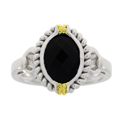 Natural Synthetic Color Ring Sterling Silver