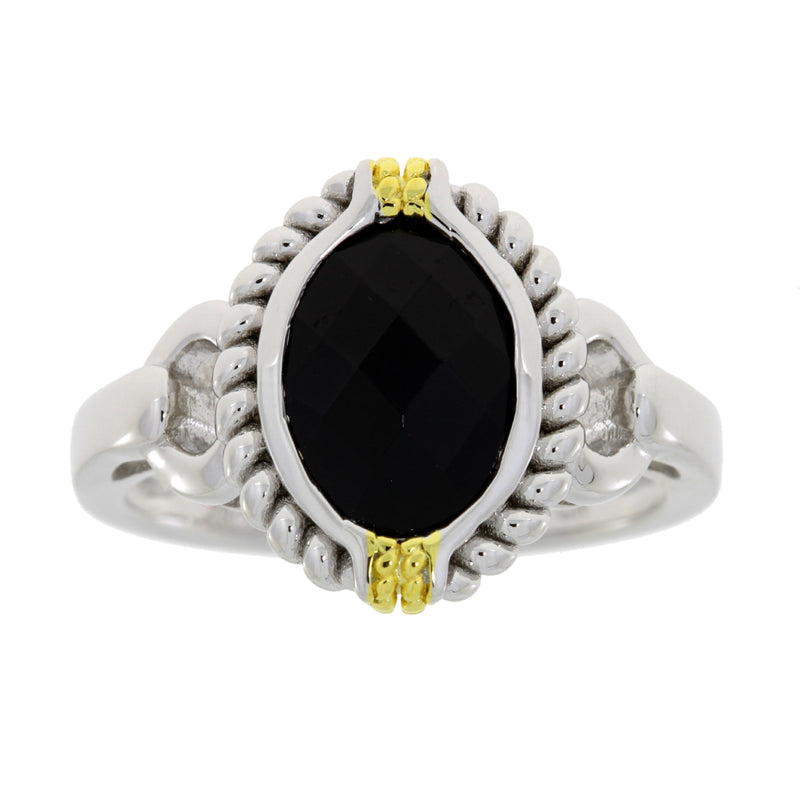 Natural Synthetic Color Ring Sterling Silver