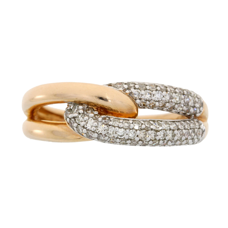 Natural .50ct Diamond Ring 14KT Rose Gold