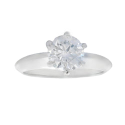 Natural .86ct Moissanite  Sterling Silver